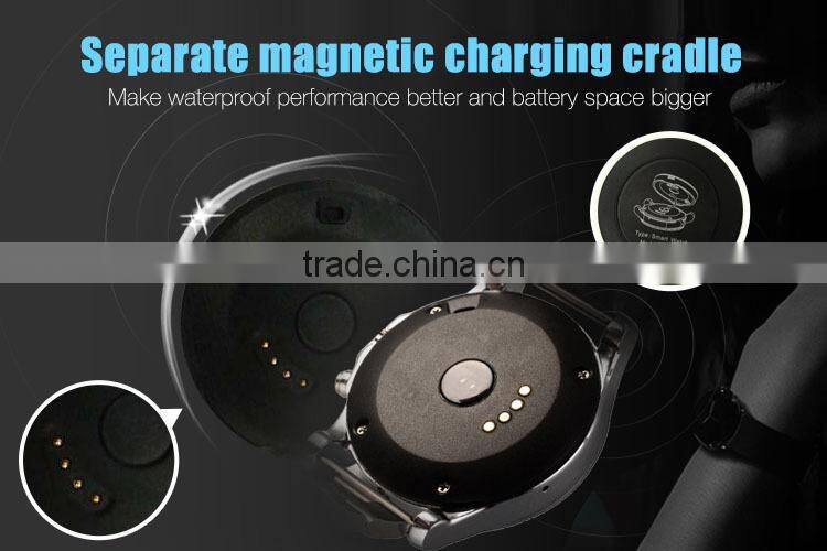 NO.1 S2 IP67 Bluetooth Smart Watch MTK6260 1.33 IPS smart watch perfect compatible with IOS&andriod system for android phone