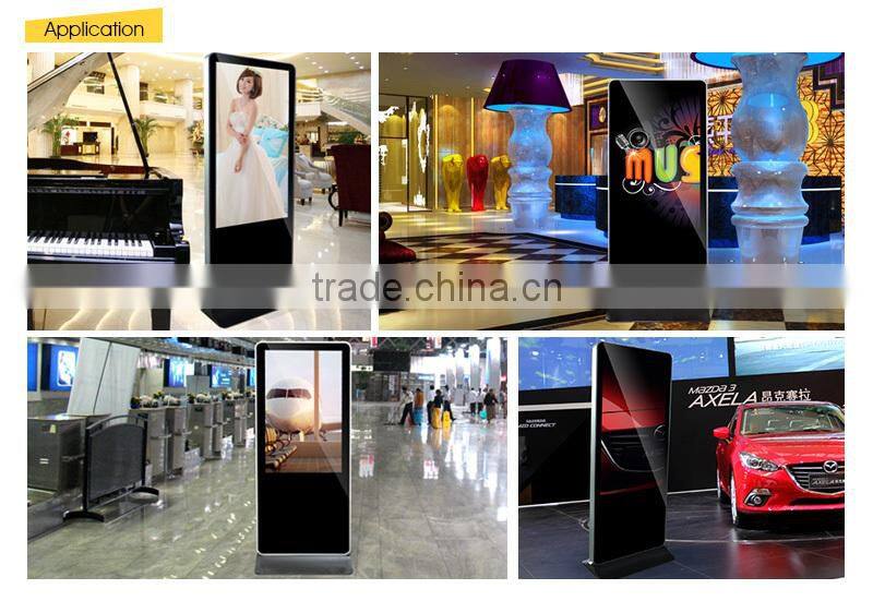 Alibaba shop 46 inch 1080P floor standingandroid system interactive full-hd dynamic lcd advertising tv screens made in China