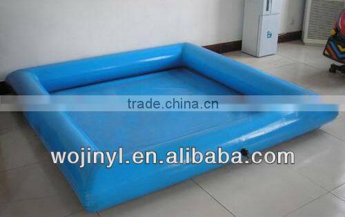 Hot sale pvc inflatable square swimming pool/inflatable water pool