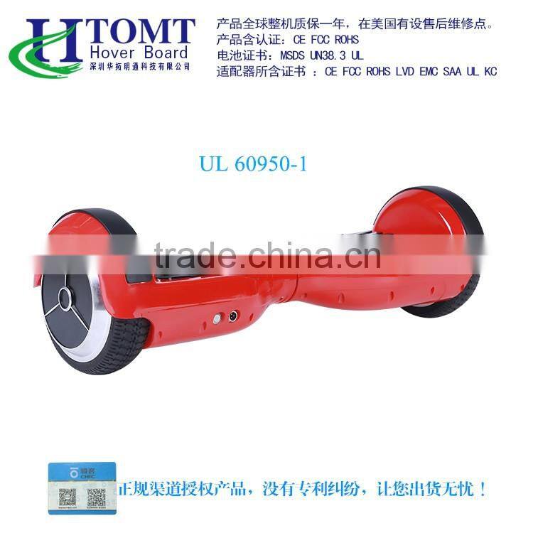 hottest kids & adult two wheel self balancing electric 6.5inch scooter with mp3 Music player