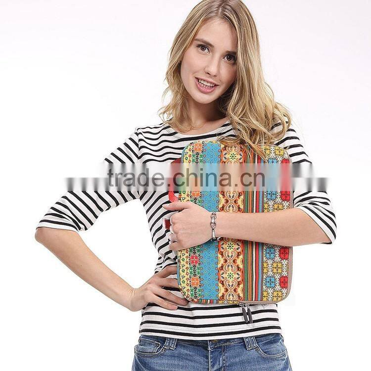Top popular canvas laptop good protection innovational sublimation laptop sleeve for 8"-15"