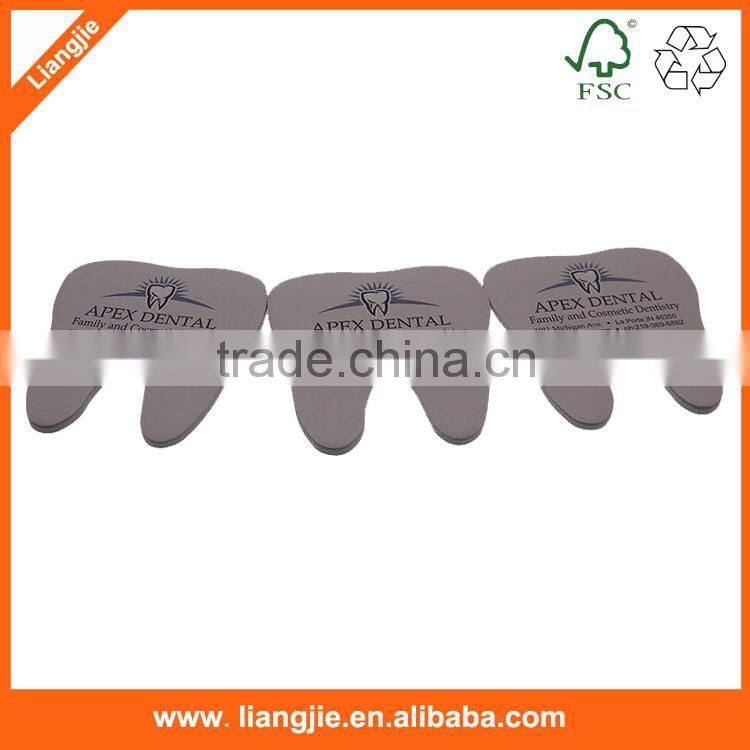 cute teeth die cut sticky memo pad