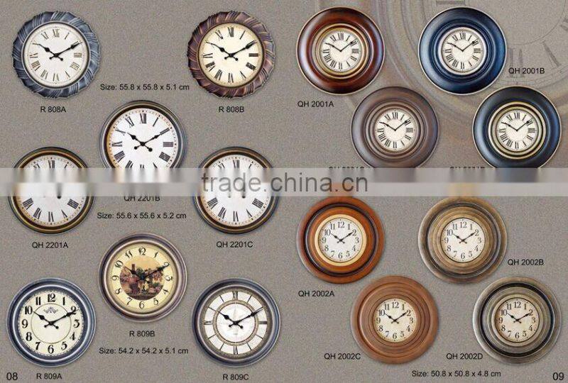 Interior Home Decorative Wall Clock Antique Watch Wall Clock