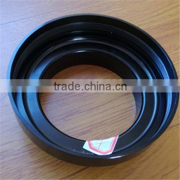 CNC machining oval aluminium auto parts of oil extrusion technical process