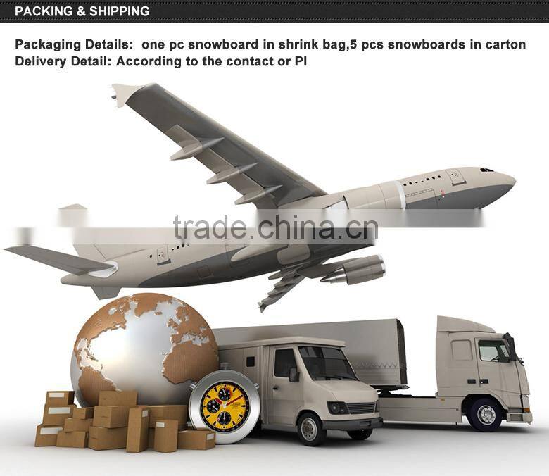 European style reverse/double camber all mountain snowboard for sale