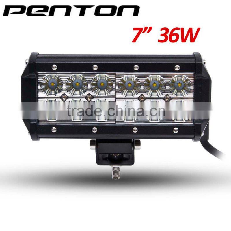 Penton 36W Led Light Bar Flood Beam 7 inch Led Light Bar 12V Car Auto Wholesale