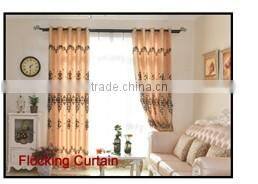 High-grade embroidery types of curtain fabrics