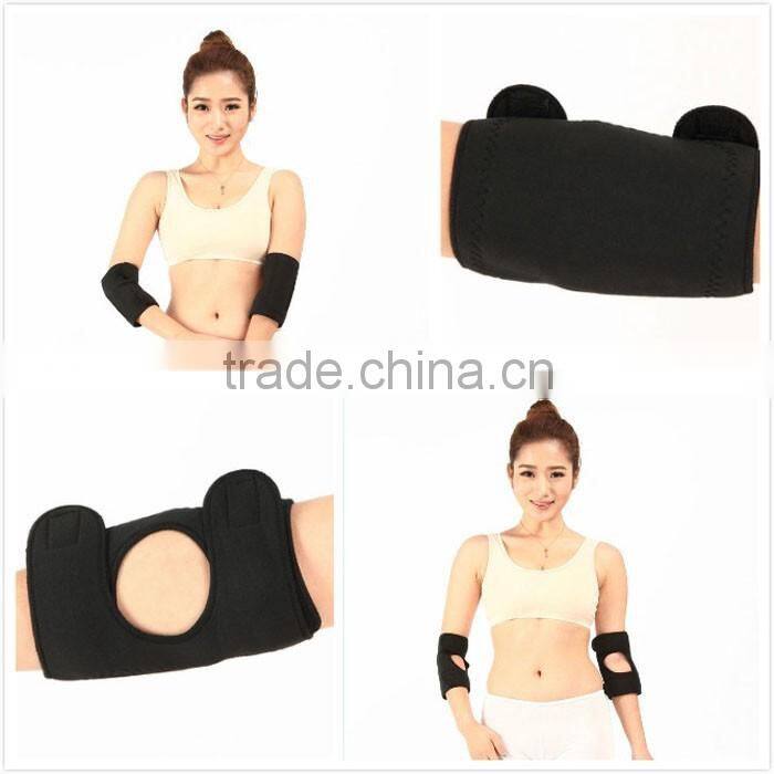 2016 New Product Sports Adjustable Elbow Support Brace neoprene Arm elbow Sleeve / wraps / pad magnetic