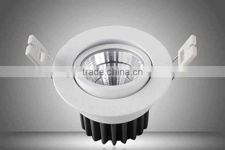 9w led downlight / Circular adjustable led downlight / Alibaba china led cob downlight