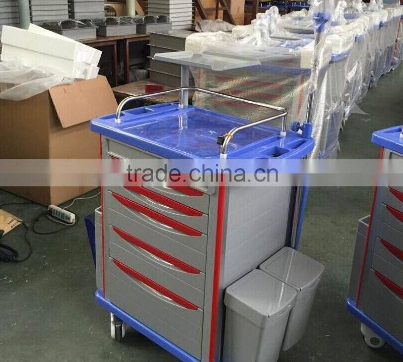 KL-ET760 CE Wholesale Hospital Medication Drug Trolley / Cart for Deliver