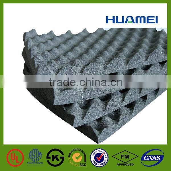 Sound Absorbing Rubber Material NBR/PVC Rubber Foam Sheet With Self-adhesive