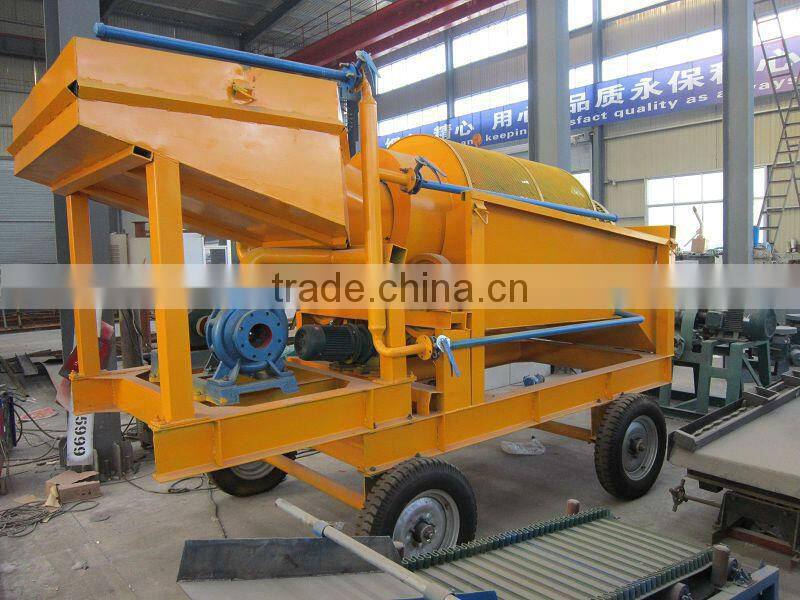 compost tumbler screening machine