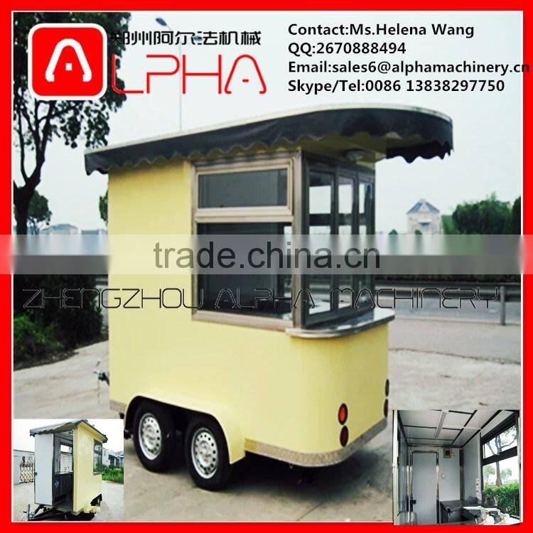 China Commercial Food Cart/Mobile Fast Food Truck
