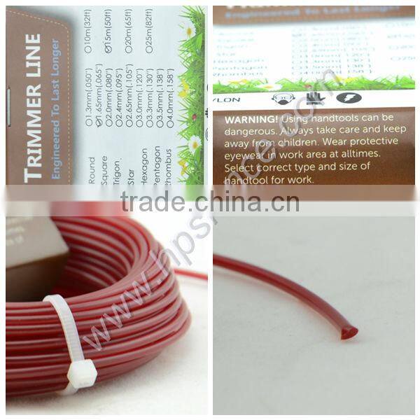 hot sell round weed trimmer string for brush cutter