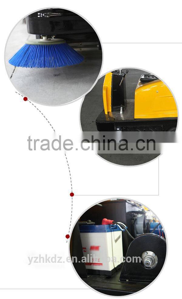 Open air use mechanical road sweeper for sale
