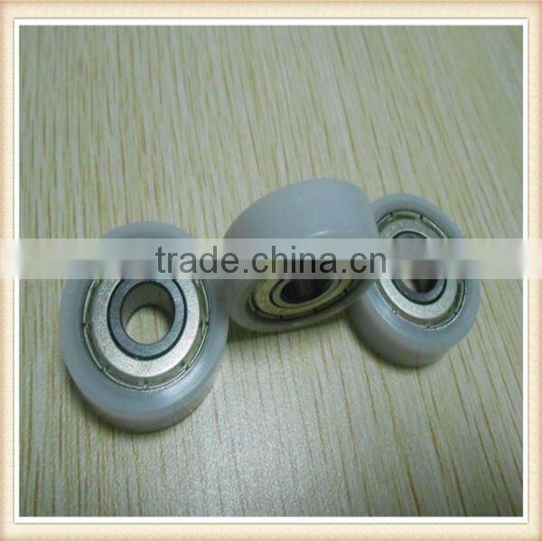 plastic pulley wheel ball bearing