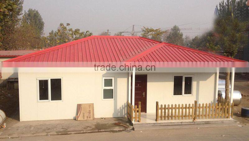 china prefab houses Sandwich panel workshop steel building for school in Haiti