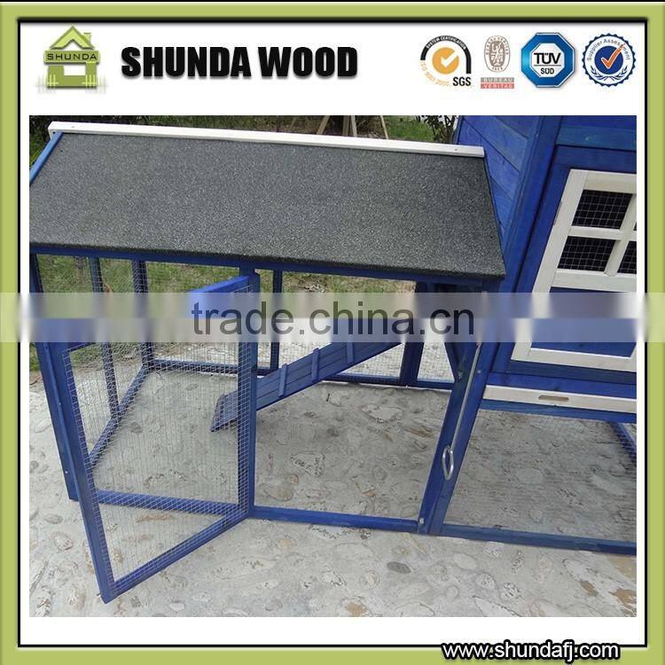 SDC012 Wood Chicken Coop Wire folding Egg Layer Poultry Backyard Cage