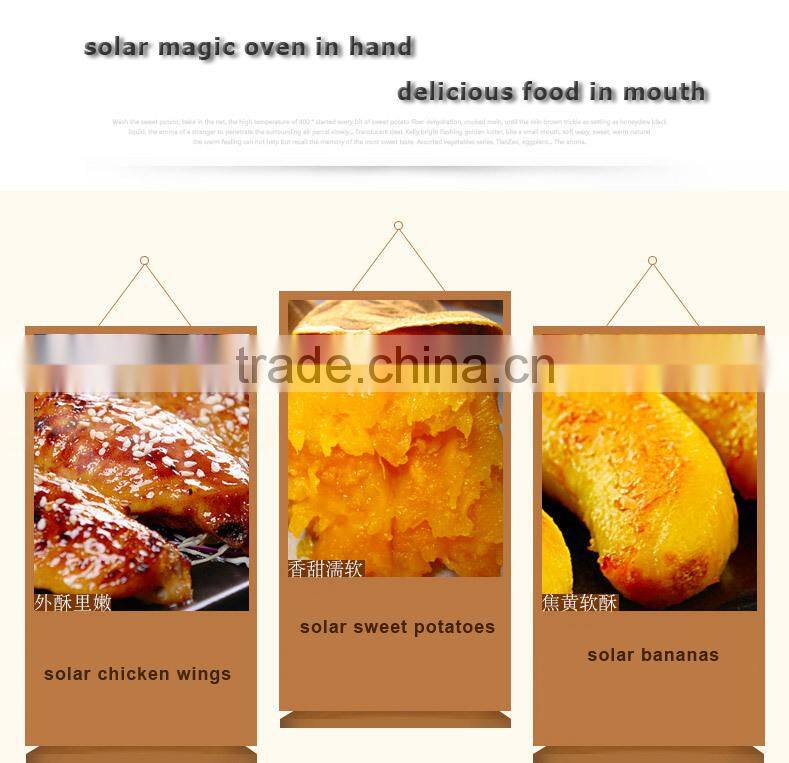 Portable Solar BBQ grill for outdoor