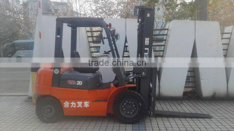 2 ton diesel forklift/2000kg Capacity Diesel Forklift for sale from China Top1 Forklift Brand