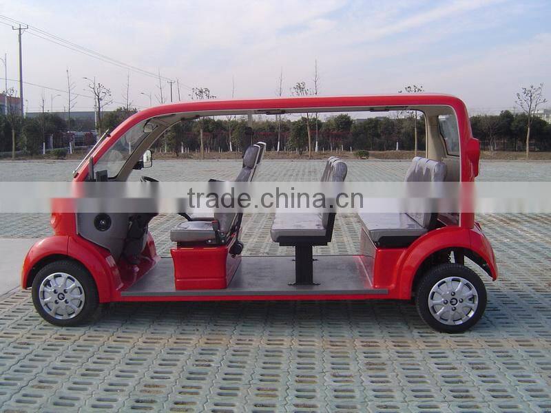 48V4.2KW 6-8 seats electric golf cart tourist car passenger mini car