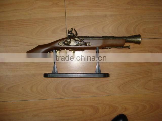 Factory direct kids toys wooden replica gun