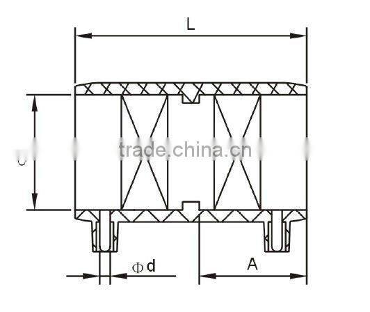 PE Electrofusion Coupler/pe fitting/plastic coupler
