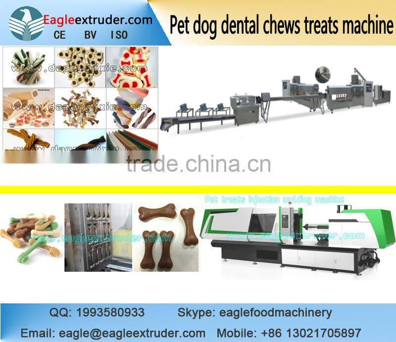 Jinan Eagle DP95 1ton to 1.5tons automatic pet dog food twin screw extruder production line