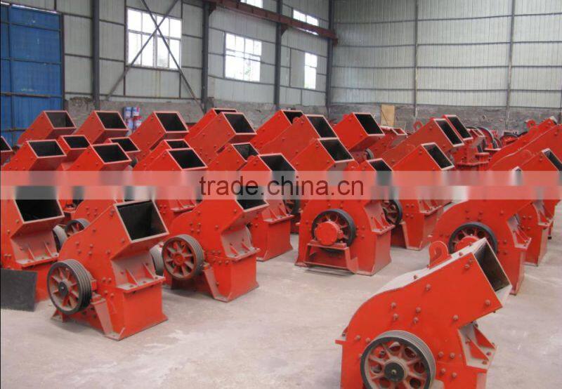 Diesel engine mobile hammer crusher
