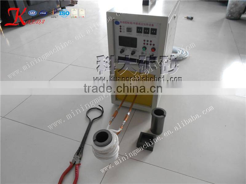 Portable China Induction Gold Melting Furnace For Sale