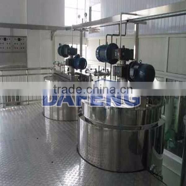 200-5000L Liquid soap full jacket blending tank