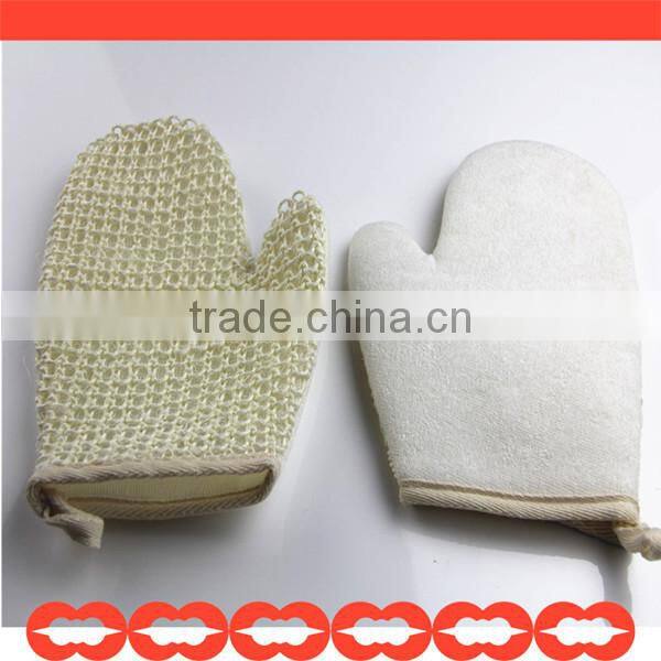 loofah gloves for bath
