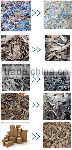 Hongda Low price tractor tire rubber shredding plant