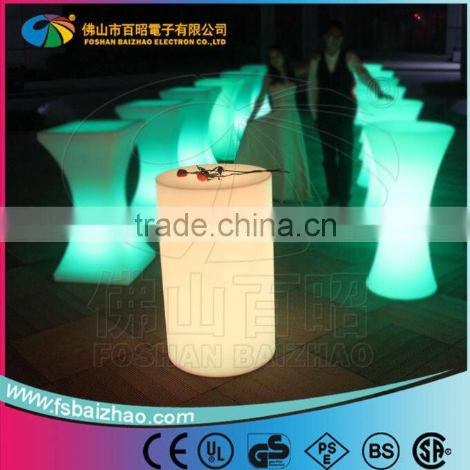 LED high cocktail table for events