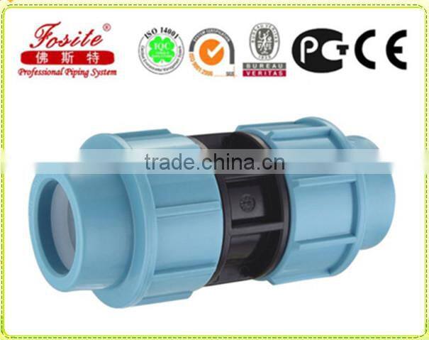 Professional Supply Germany standard PN16 PP Compression Fittings Coupling Reducing Coupling for irrigation