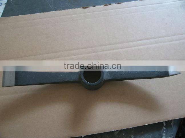 steel pickaxe head