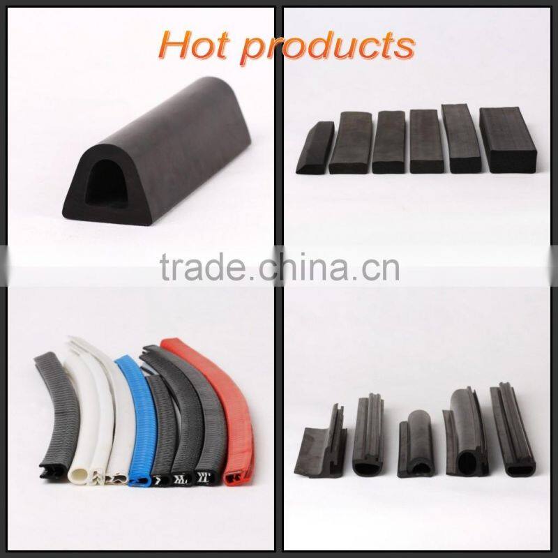 Silicone rubber extrusion