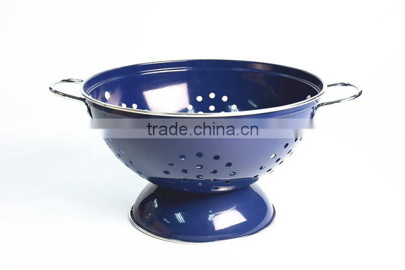 Kitchen Stainless Steel Colander For Rinse Vegetables And Fruits