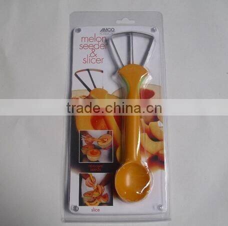 CY164 Watermelon Melon Fruit Baller Kitchen Fruit Salad Decration Graver Ice Cream Scoop DIY Fruits Tools