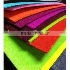 Colored felt, Nonwoven colored felt fabric
