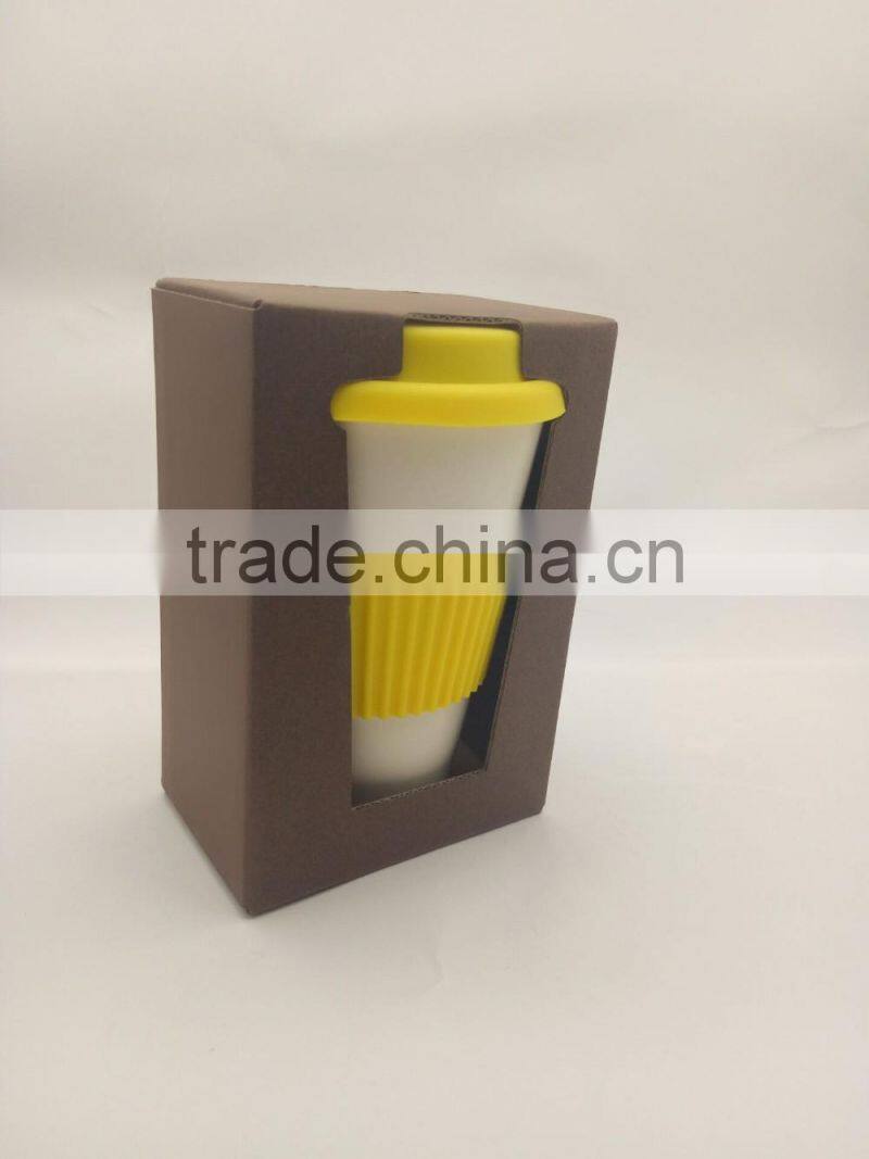 2017 hot sale biodegradable bamboo fiber cups