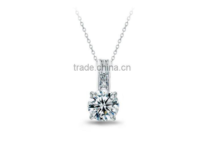 Wholesale Stock Small Order Fashion High Quality Single Drill Necklaces
