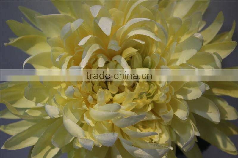 brand name decorative artificial flowers wholesale fabric chrysanthemum