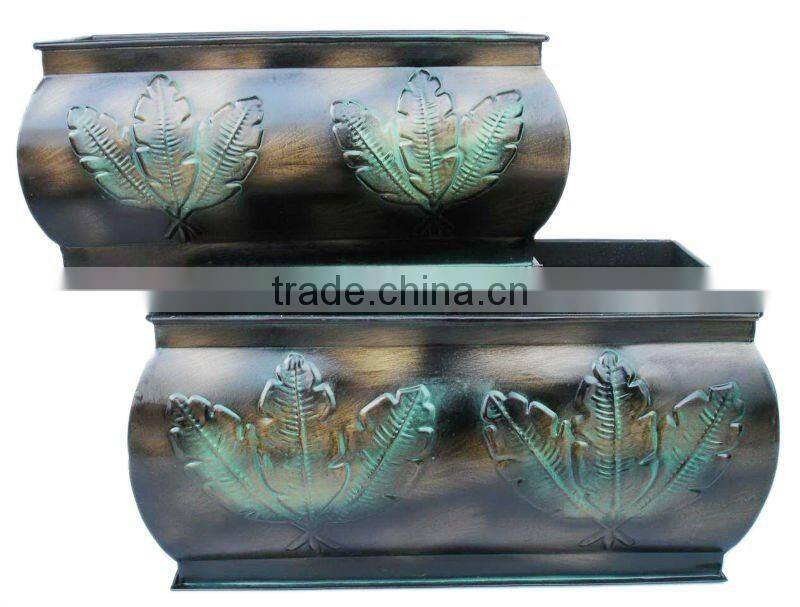 Metal Garden Planters