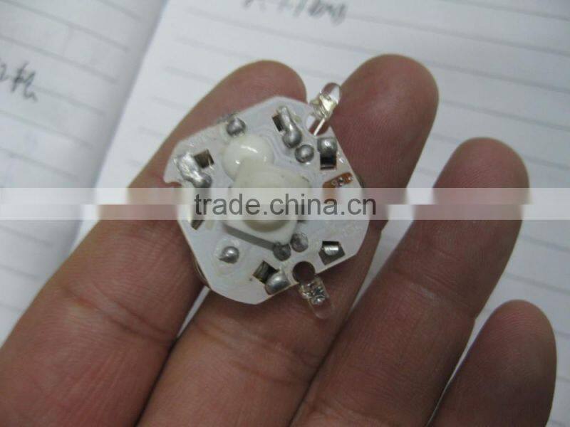 PVC+led Material and PVC led sticker Product Type custom pvc patch