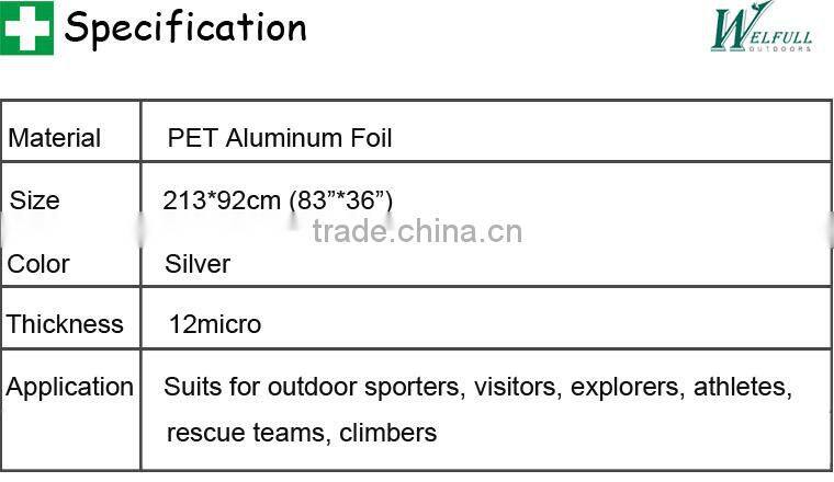 1-2 person waterproof emergency sleeping bag