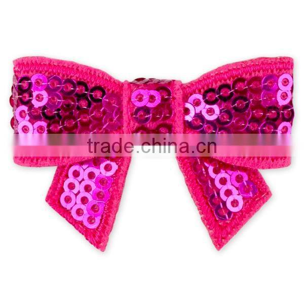Wholesale Sequin Bow Tie Shiny Christmas Bow-Tie Decorative Bow Tie Straps