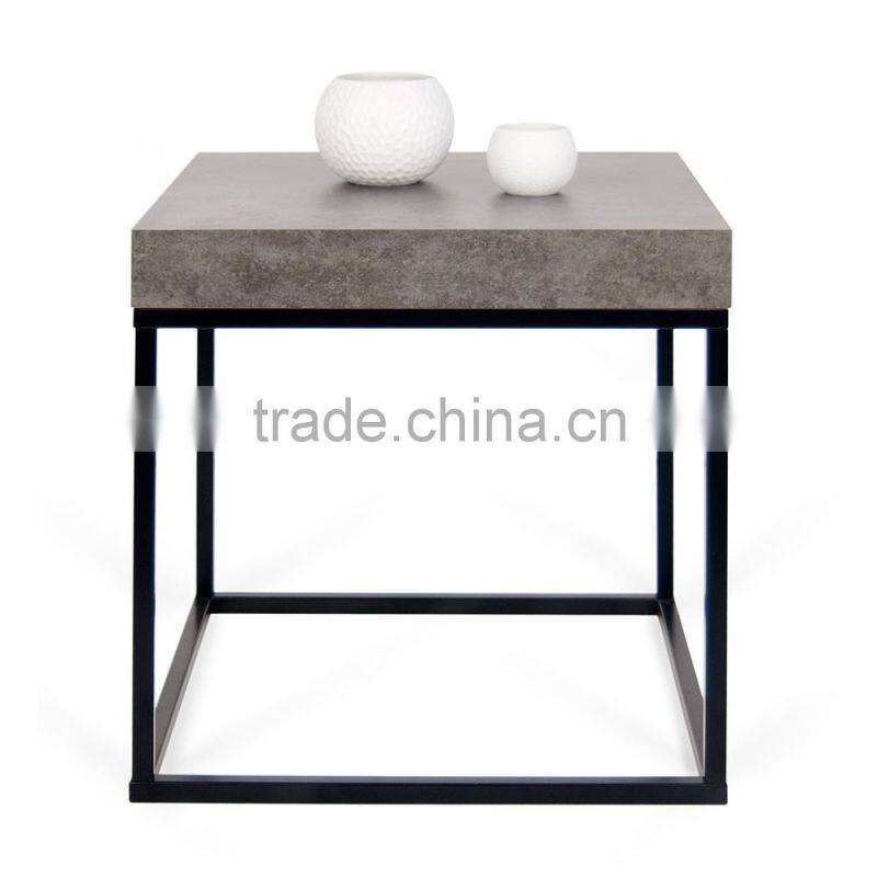 Factory price Euro Style metal base Side Table, coffee table