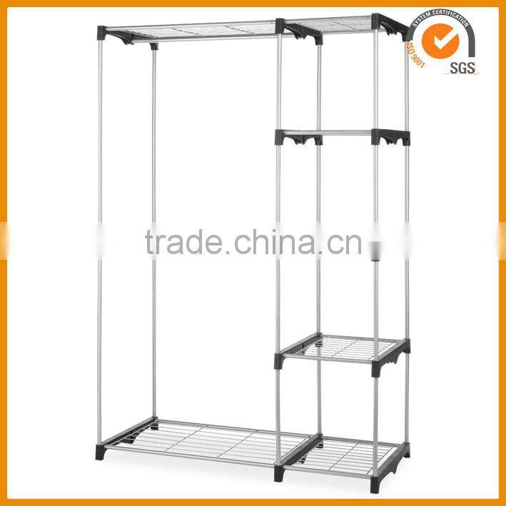 2014 new bedroom portable folding fabric wardrobe