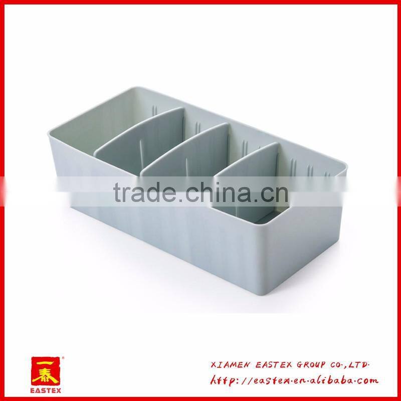 Multipurposed and adjustable storage box with dividers